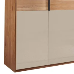 Wohnen Kleiderschränke<5-türiger Kleiderschrank mit Glasfront - Angelina
