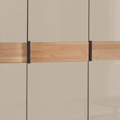 Wohnen Kleiderschränke<5-türiger Kleiderschrank mit Glasfront - Angelina