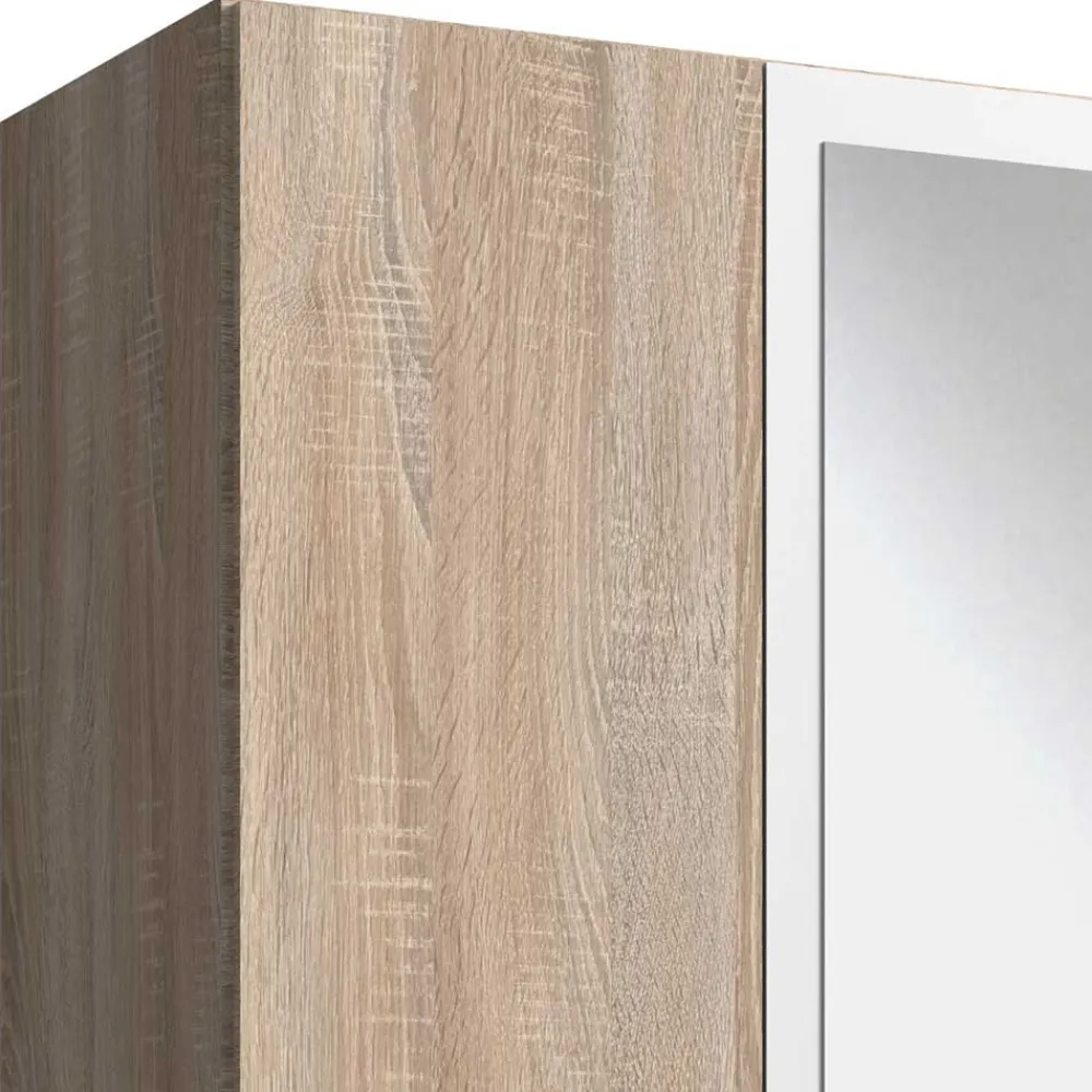 Wohnen Schränke<6-türiger Kleiderschrank mit zwei Schubladen - Coint