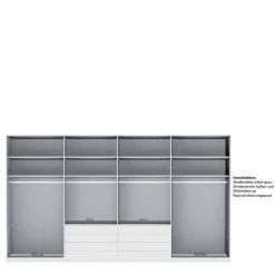 Wohnen Kleiderschränke|Schränke<8-türiger Kleiderschrank mit acht Schubladen - Pascan