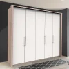 Wohnen Kleiderschränke|Schränke<3-türiger Kleiderschrank mit Falttüren - Vaclyn