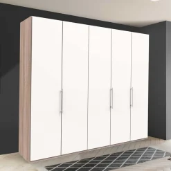 Wohnen Kleiderschränke|Schränke<3-türiger Kleiderschrank mit Falttüren - Vaclyn