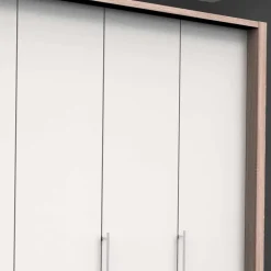 Wohnen Kleiderschränke|Schränke<3-türiger Kleiderschrank mit Falttüren - Vaclyn