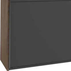 Wohnen Kleiderschränke|Schränke<4-türiger Kleiderschrank mit Dreh- & Schiebetüren - Bafata