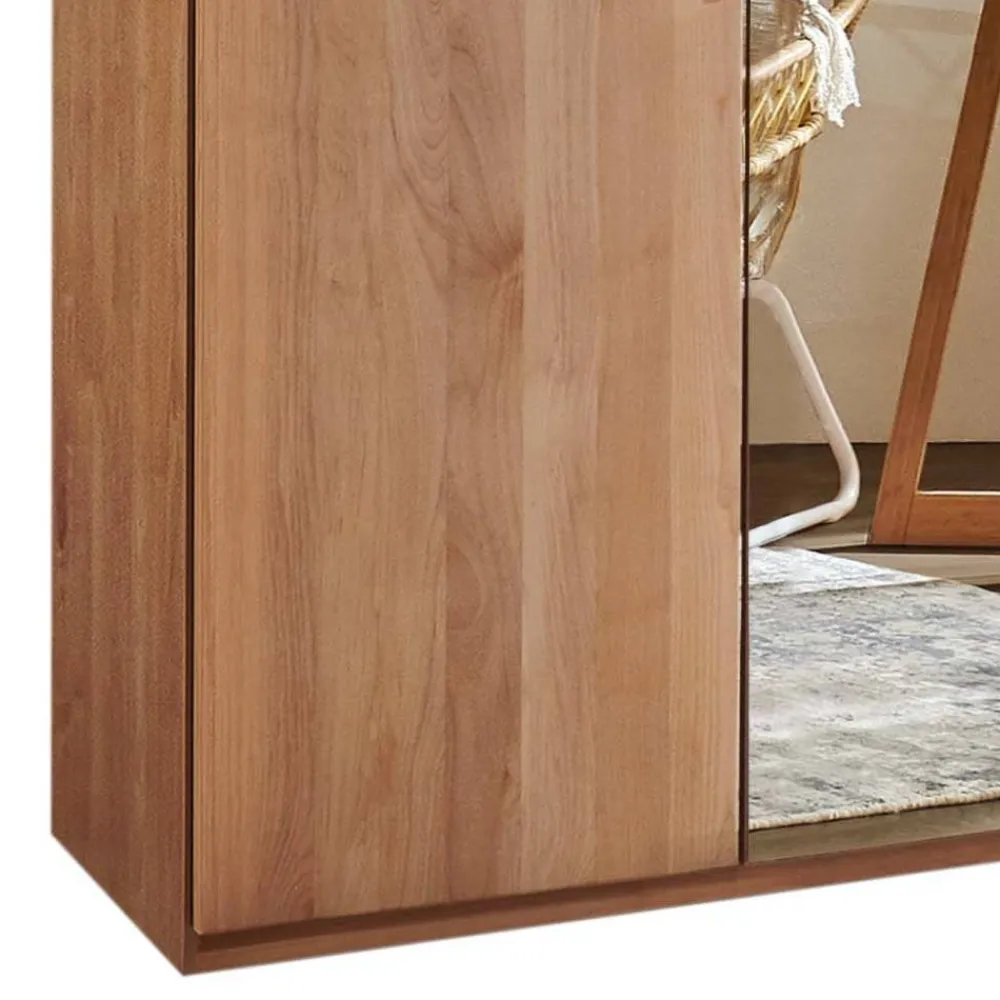 Wohnen Kleiderschränke<4-türiger Kleiderschrank mit zwei Spiegeltüren - Murray