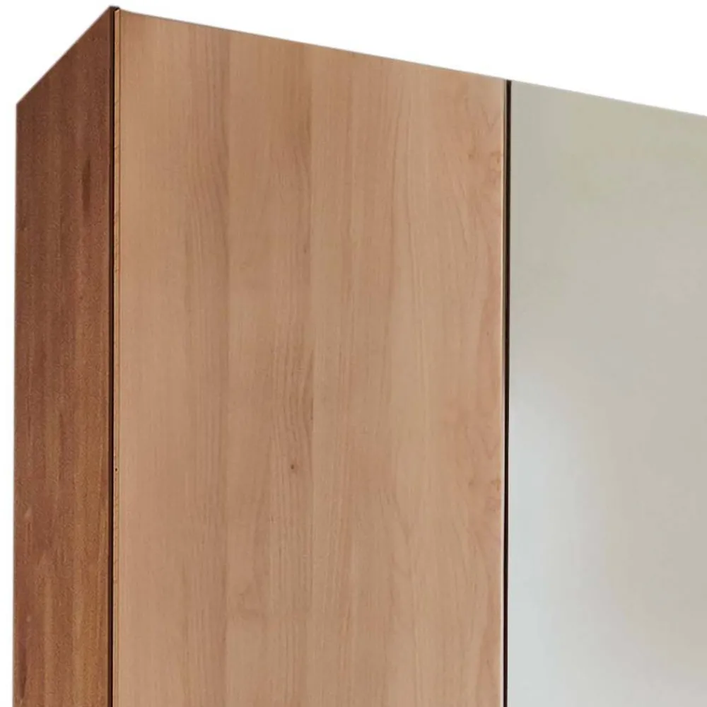 Wohnen Kleiderschränke<4-türiger Kleiderschrank mit zwei Spiegeltüren - Murray