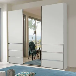 Wohnen Kleiderschränke<3-türiger Kleiderschrank mit Spiegel - Altagracia