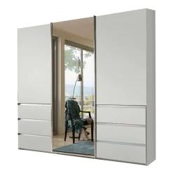 Wohnen Kleiderschränke<3-türiger Kleiderschrank mit Spiegel - Altagracia