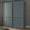 Wohnen Schränke|Kleiderschränke<2-türiger Kleiderschrank mit Schwebetüren - modern - Rajavo