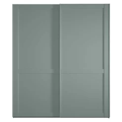 Wohnen Schränke|Kleiderschränke<2-türiger Kleiderschrank mit Schwebetüren - modern - Rajavo