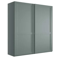 Wohnen Schränke|Kleiderschränke<2-türiger Kleiderschrank mit Schwebetüren - modern - Rajavo