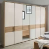 Wohnen Kleiderschränke<6-türiger Kleiderschrank mit 3 Meter Länge - Emdsiva