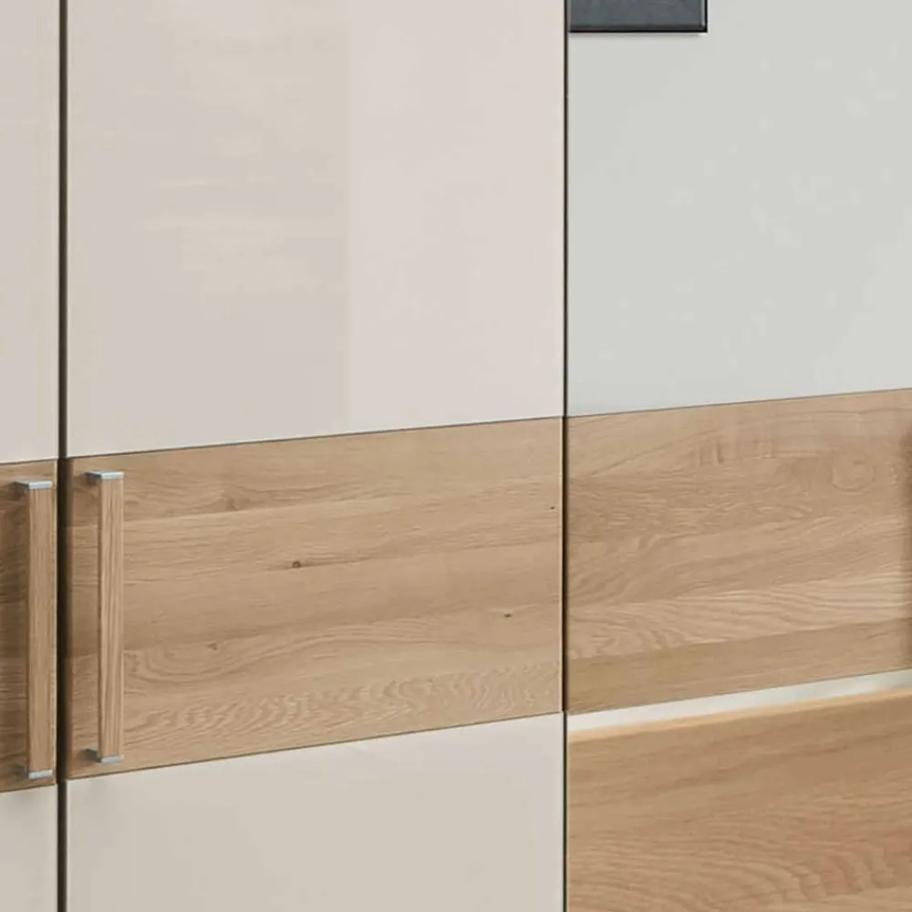 Wohnen Kleiderschränke<6-türiger Kleiderschrank mit 3 Meter Länge - Emdsiva