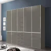 Wohnen Kleiderschränke<5-türiger Kombi-Kleiderschrank 247 cm breit - Madita