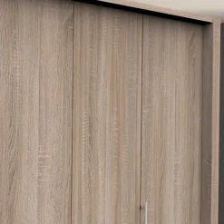 Wohnen Kleiderschränke|Schränke<2-türiger Schlafzimmer Kleiderschrank mit Falttüren - Zayun