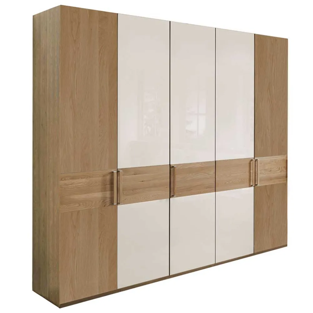 Wohnen Kleiderschränke|Schränke<5-türiger Schlafzimmer Schrank mit fünf Türen - Emdsiva IV