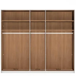 Wohnen Kleiderschränke|Schränke<5-türiger Schlafzimmer-Kleiderschrank teilmassiv - Murray