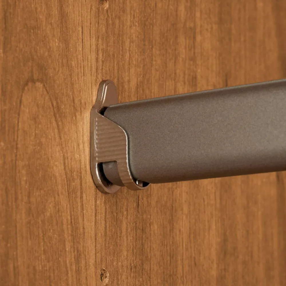 Wohnen Kleiderschränke|Schränke<5-türiger Schlafzimmer-Kleiderschrank teilmassiv - Murray