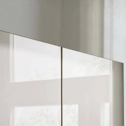 Wohnen Kleiderschränke<7-türiger Schlafzimmer-Kleiderschrank teilmassiv - Dilacco