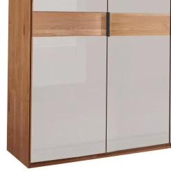 Wohnen Kleiderschränke<7-türiger Schlafzimmer-Kleiderschrank teilmassiv - Dilacco