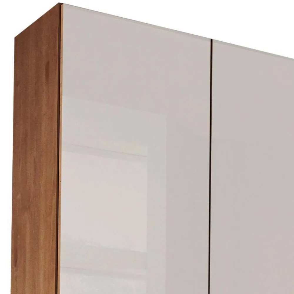 Wohnen Kleiderschränke<7-türiger Schlafzimmer-Kleiderschrank teilmassiv - Dilacco
