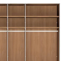 Wohnen Kleiderschränke<7-türiger Schlafzimmer-Kleiderschrank teilmassiv - Dilacco