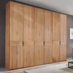 Wohnen Kleiderschränke|Schränke<6-türiger Schlafzimmer-Kleiderschrank in Erle - Murray