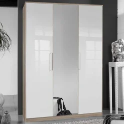 Wohnen Kleiderschränke|Schränke<3-türiger Schlafzimmerschrank zweifarbig - Grands