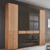 Wohnen Kleiderschränke<5-türiger Schlafzimmer-Schrank in Erle teilmassiv - Hung