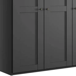 Wohnen Kleiderschränke|Schränke<5-türiger Schlafzimmerschrank - modernes Landhaus - Mataram