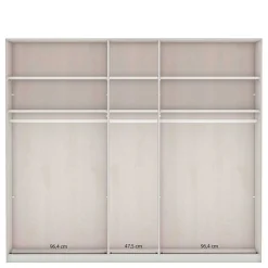 Wohnen Kleiderschränke|Schränke<5-türiger Schlafzimmerschrank - modernes Landhaus - Mataram