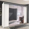 Wohnen Kleiderschränke<3-türiger Schlafzimmerschrank mit Spiegeln - Donpiave