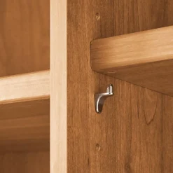 Wohnen Kleiderschränke<6-türiger Schlafzimmerschrank in Erle teilmassiv - Dilacco