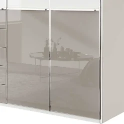 Wohnen Kleiderschränke|Schränke<7-türiger Schlafzimmerschrank zweifarbig - Pascan
