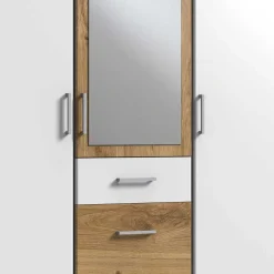 Wohnen Schränke<3-türiger Schlafzimmerschrank mit drei Schubladen - Calassina