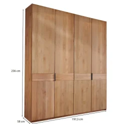 Wohnen Kleiderschränke<4-türiger Schrank mit 236 cm Höhe - Murray
