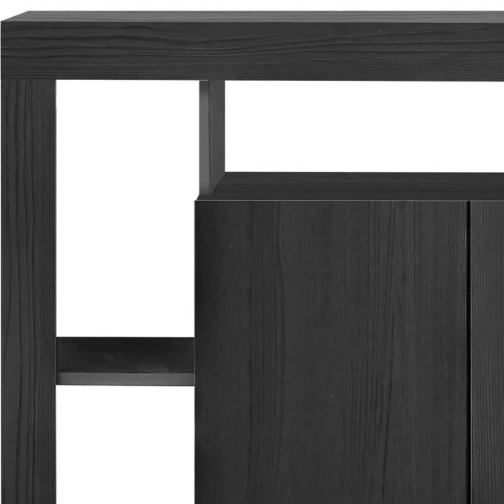 Wohnen Sideboards<3-türiger Schrank mit 6 offenen Fächern - Bihar