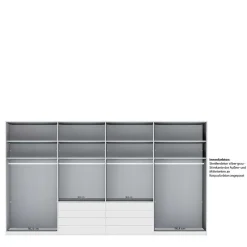 Wohnen Kleiderschränke|Schränke<8-türiger Schrank mit acht Schubladen - Nucina