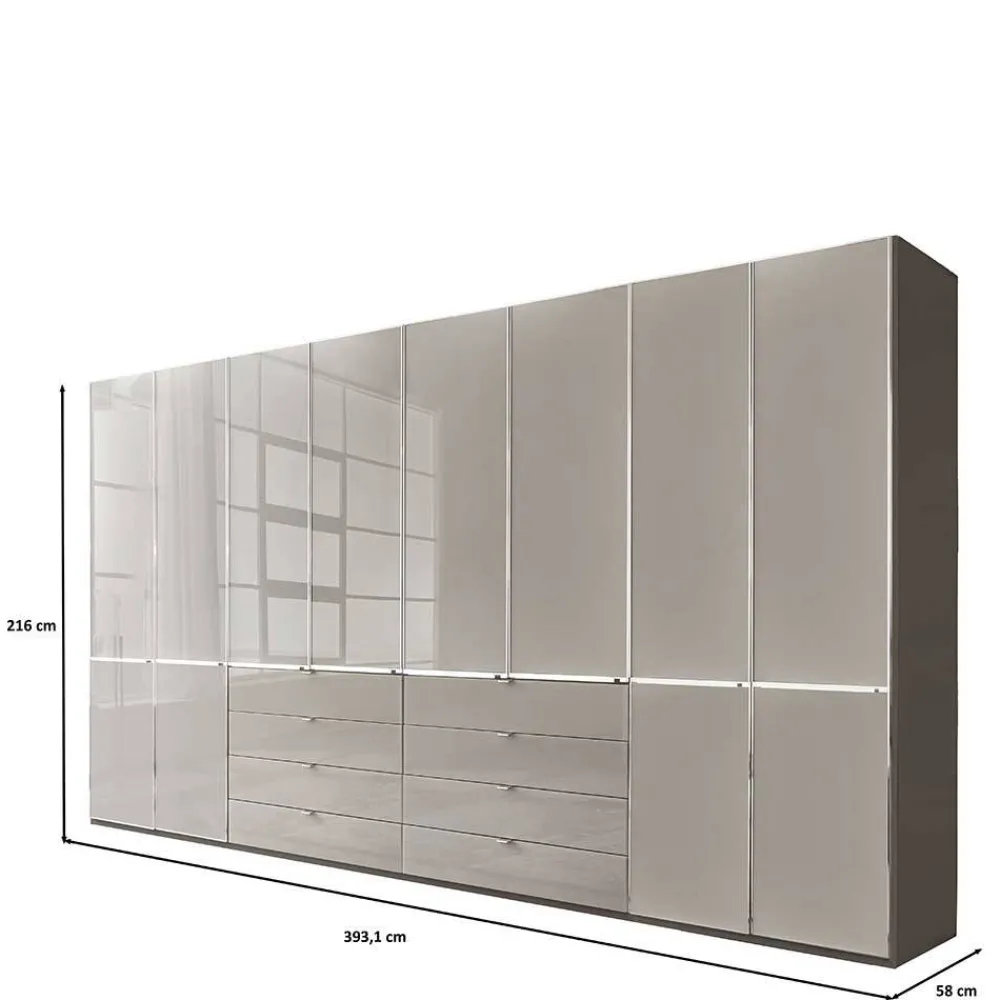 Wohnen Kleiderschränke|Schränke<8-türiger Schrank mit acht Schubladen - Nucina