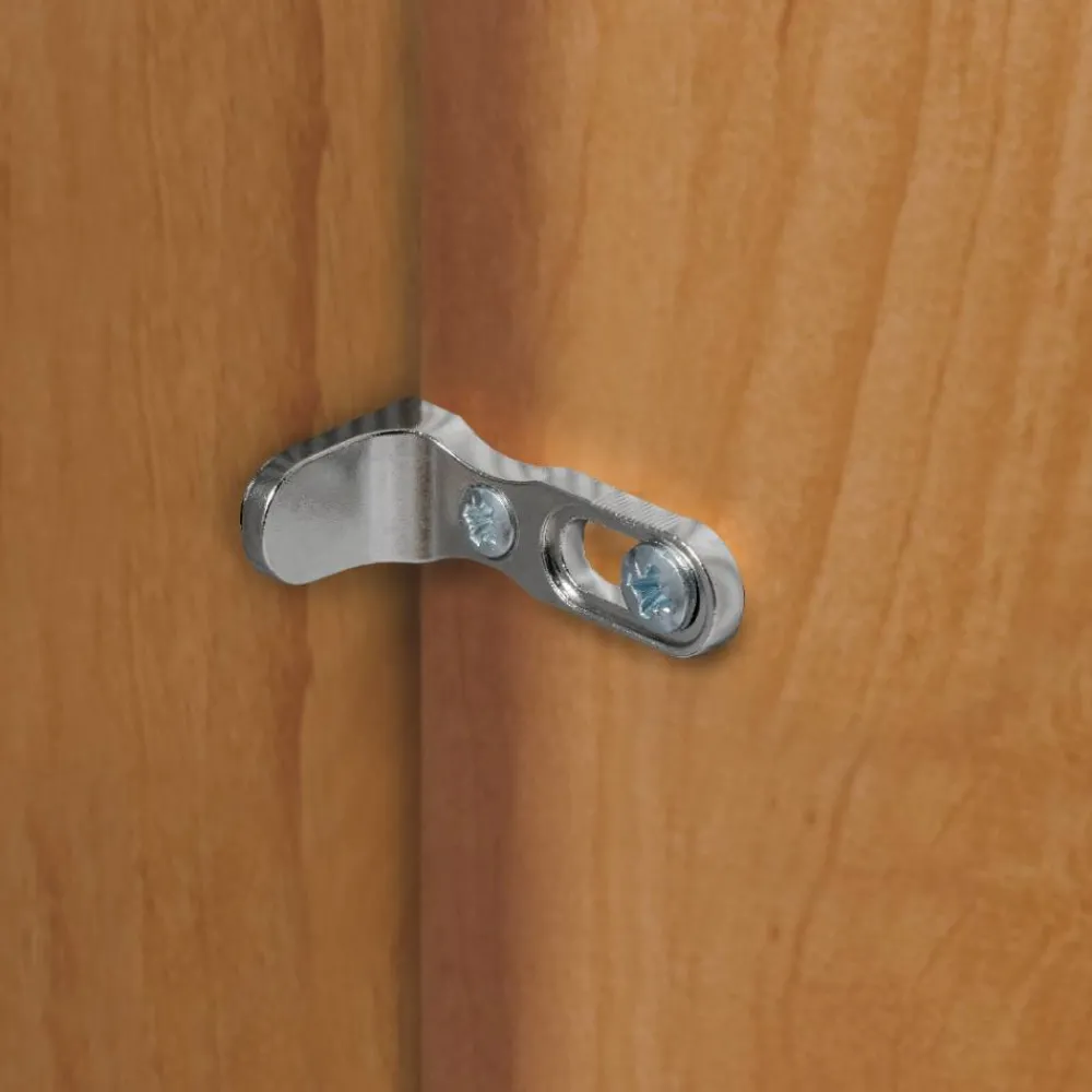 Wohnen Kleiderschränke|Schränke<6-türiger Schrank mit Glas Dunkelbraun - Hung