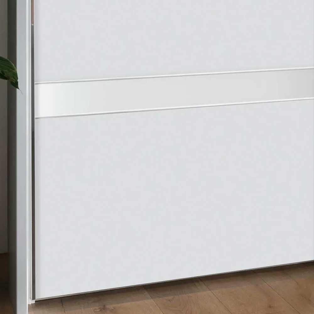 Wohnen Schränke<3-türiger Schwebetürenschrank in Weiß - Elisabeth