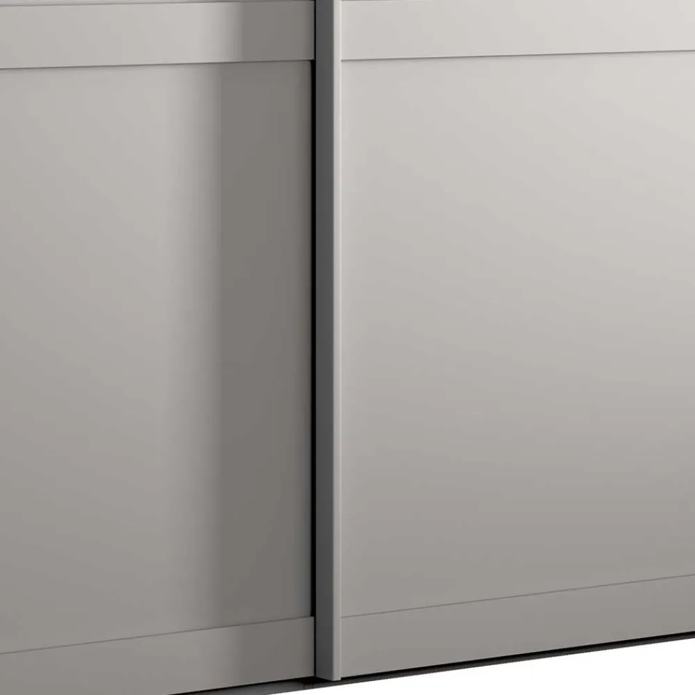 Wohnen Kleiderschränke<2-türiger Schwebetürenschrank mit Metallgriffen - Ridonna