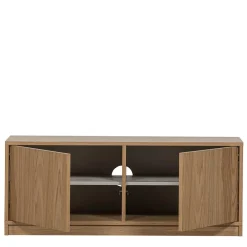 Wohnen Tv & Hifi-Möbel|Lowboards<2-türiger Unterschrank für TV in Eiche - Ewana