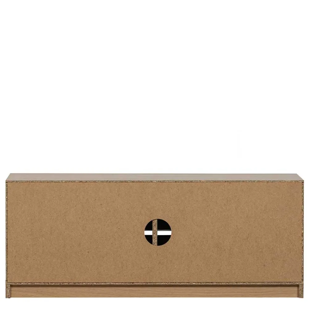 Wohnen Tv & Hifi-Möbel|Lowboards<2-türiger Unterschrank für TV in Eiche - Ewana