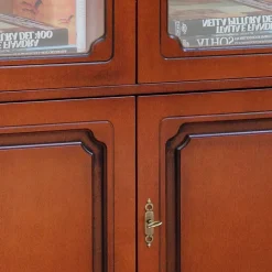 Wohnen Vitrinen<4-türiger Vitrinenschrank im klassischen Stil - Kimms