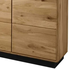 Wohnen Highboards|Schränke<2-türiger Wohnzimmerschrank mit LED Beleuchtung - Xeddos