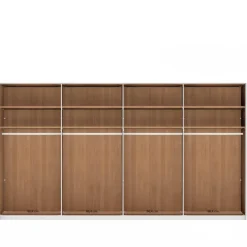 Wohnen Kleiderschränke|Schränke<8-türiger XXL-Kleiderschrank in Erle - Angelina