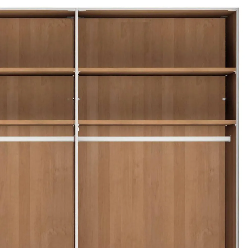 Wohnen Kleiderschränke|Schränke<8-türiger XXL-Kleiderschrank in Erle - Angelina