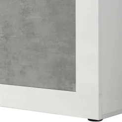 Wohnen Sideboards<3-türiges Design-Sideboard in Beton Dekor - Narandu