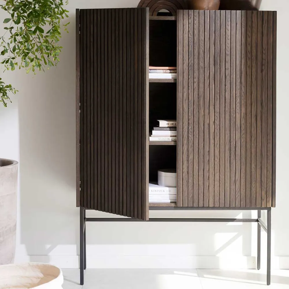 Wohnen Schränke<2-türiges Highboard mit Bodenfreiheit - Tamega